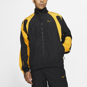Nocta Nylon Track Jacket Black Yellow