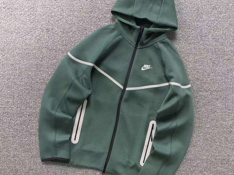 Jaqueta Nike Tech Fleece Verde (Reflective)