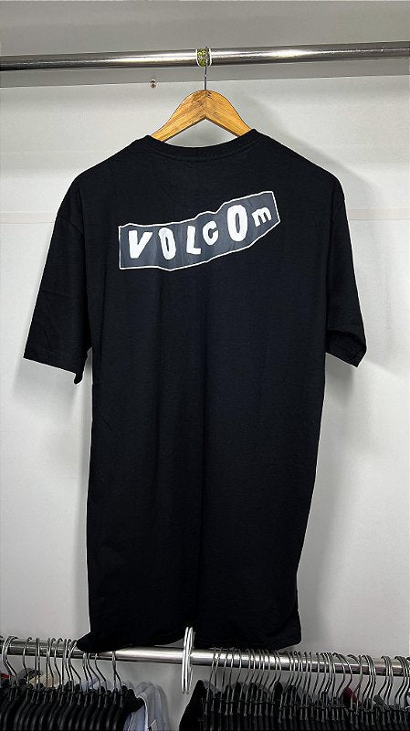 Camiseta Volcom Stone - Preta