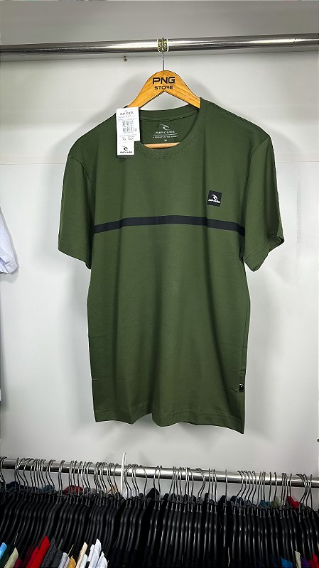 Camiseta Rip Curl Essential - Verde