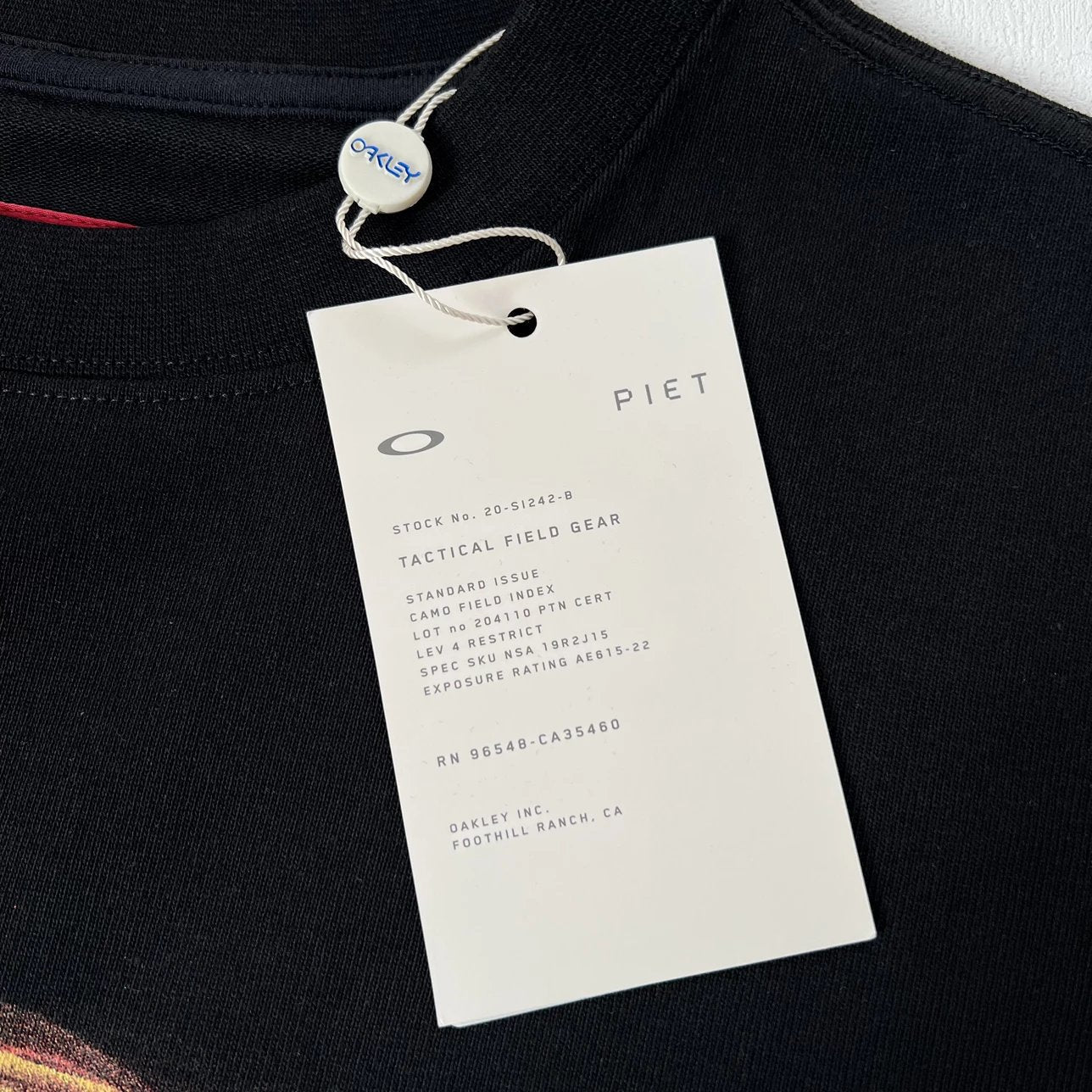 Camiseta Oakley Piet Software Flames