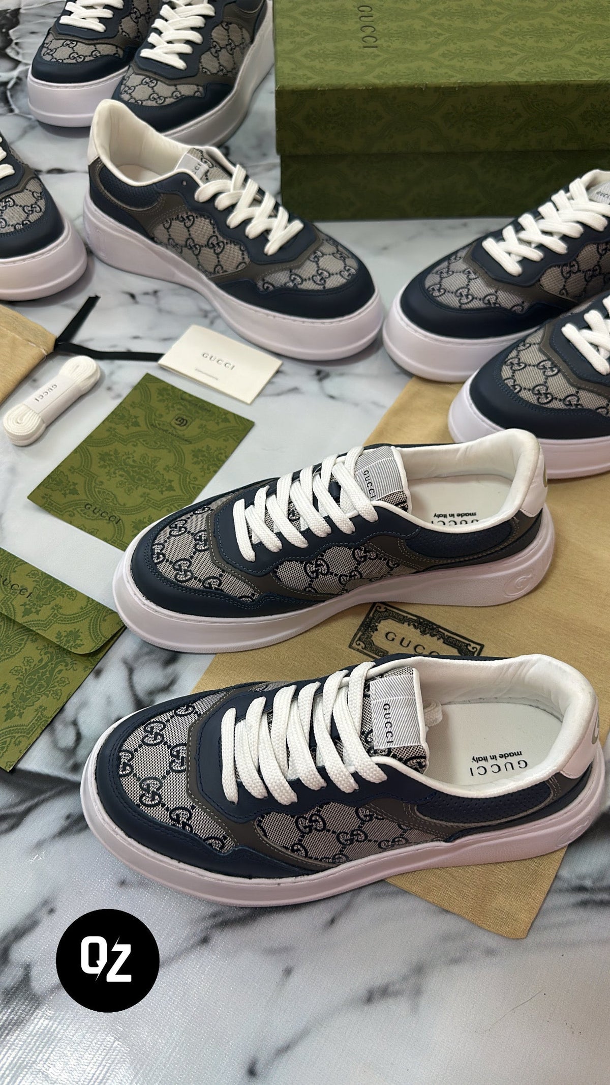 Tênis Gucci Super Premium Azul