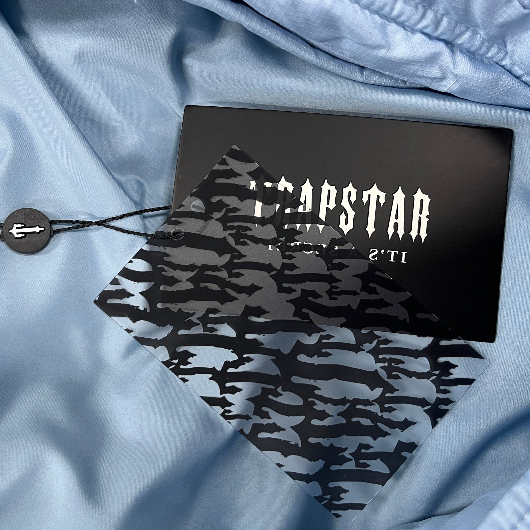 TRAPSTAR HOODED PUFFER 2.0 JACKET - ICE BLUE