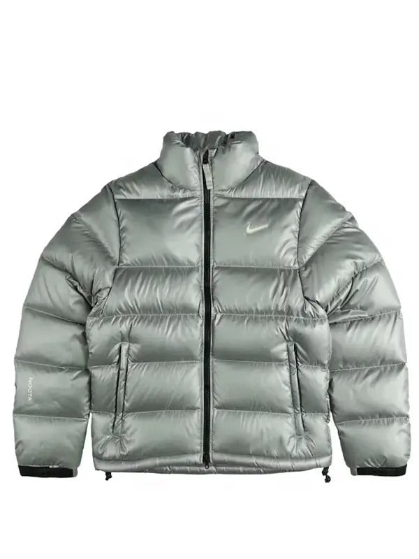 Puffer Jacket Nike x Nocta Prata