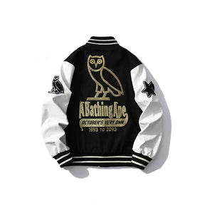 Bape x OVO Varsity Jacket