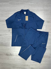 Conjunto NK Dri-Fit 2021 (Azul Marinho e Branco)