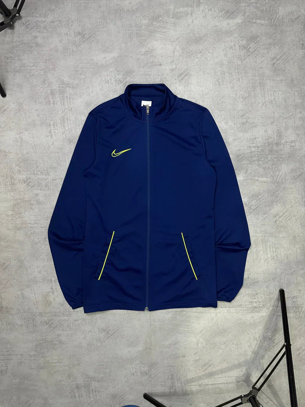 Conjunto NK Dri-Fit 2021 (Azul Escuro e Verde)